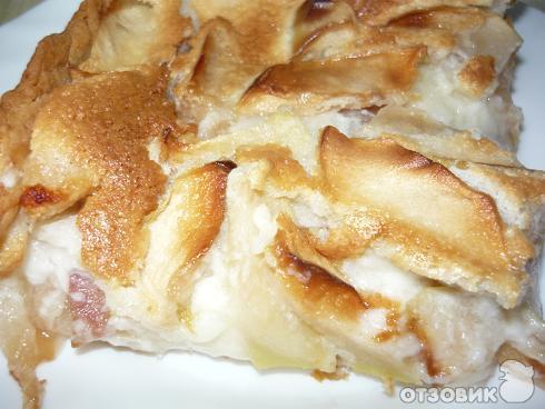 Рецепт Цветаевкий яблочный пирог фото