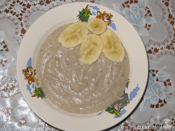 Рецепт Гречнево-банановое пюре фото
