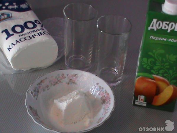 Рецепт Молочный коктейль фото
