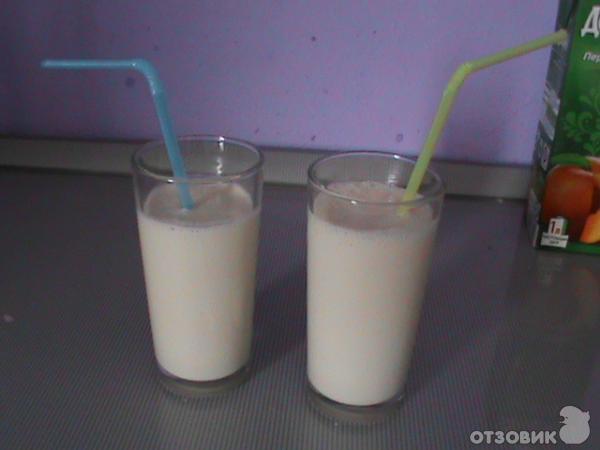Рецепт Молочный коктейль фото