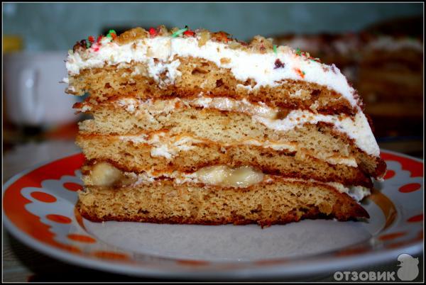 Рецепт торта Медовый фото