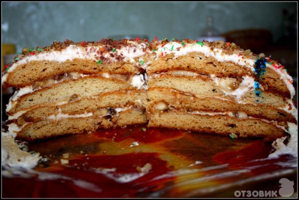 Рецепт торта Медовый фото