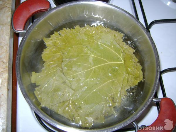 Рецепт Сарма с виноградными листьями фото