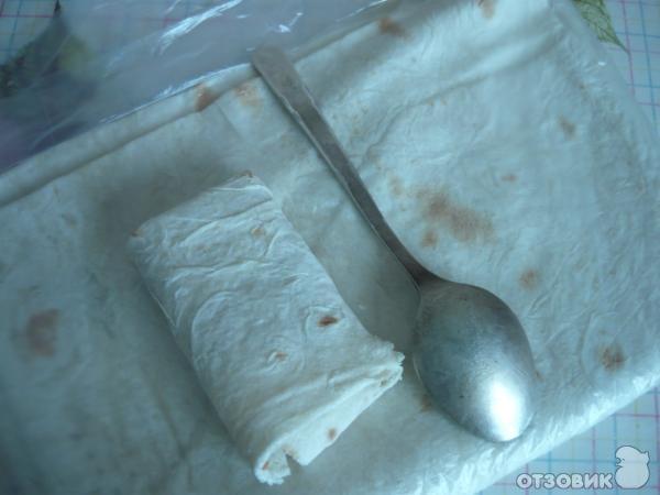 Рецепт Блинчики из лаваша с сыром фото