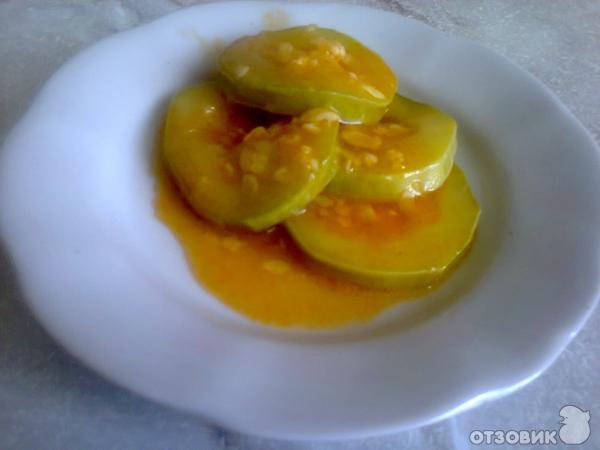 Рецепт Кабачки в томатном соусе фото