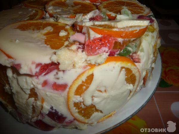Рецепт желейного торта Калейдоскоп фото