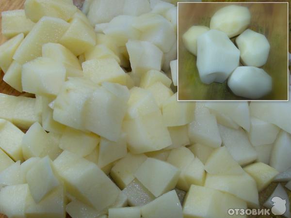 Рецепт Сырный суп с фасолью фото