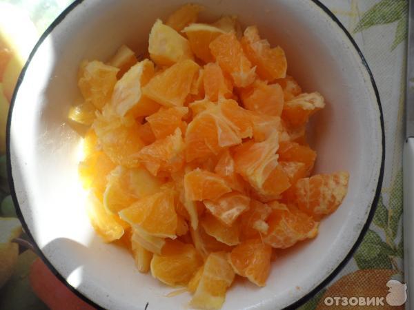 Рецепт Пирог Весенний с яблоками и апельсинами фото
