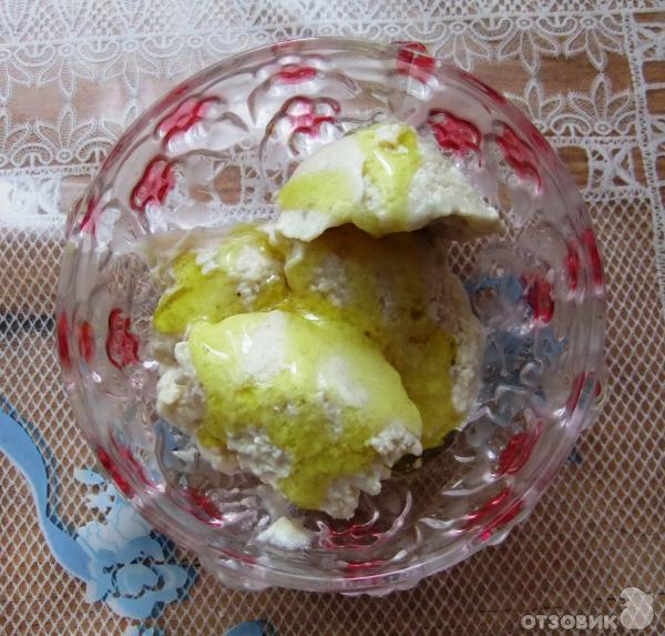 Рецепт мороженое из творога с бананом фото