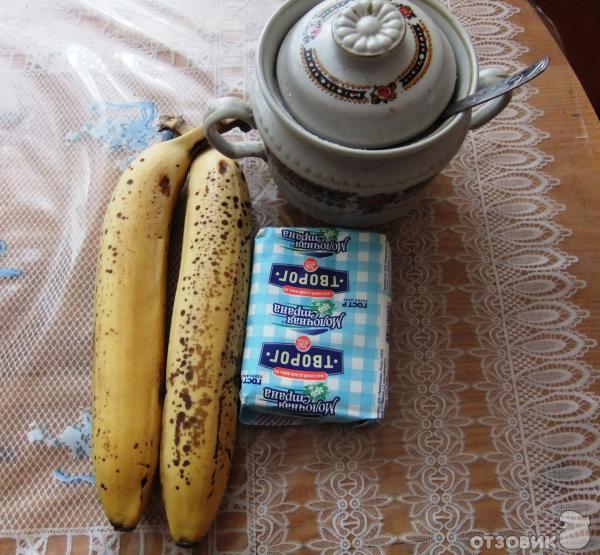 Банановое мороженое, пошаговый рецепт на ккал, фото, ингредиенты - Елена Ковач (kovachev)