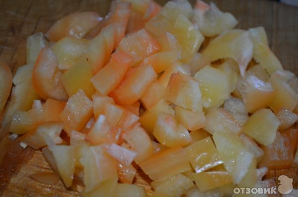 Рецепт Куриная грудка с рисом (гречкой) и овощами фото