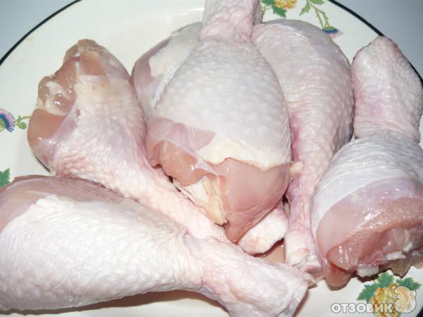 Рецепт Куриные ножки, запеченные в духовке фото