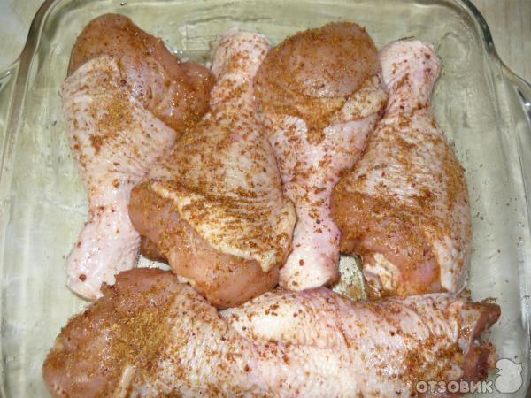 Рецепт Куриные ножки, запеченные в духовке фото