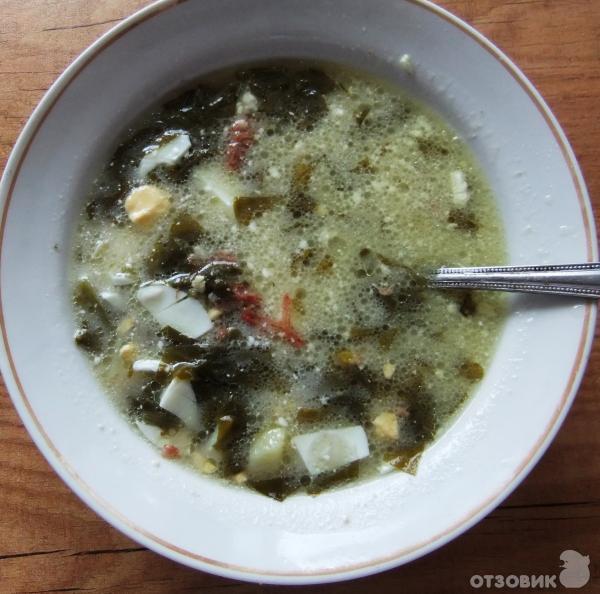 Рецепт щавелевый суп фото
