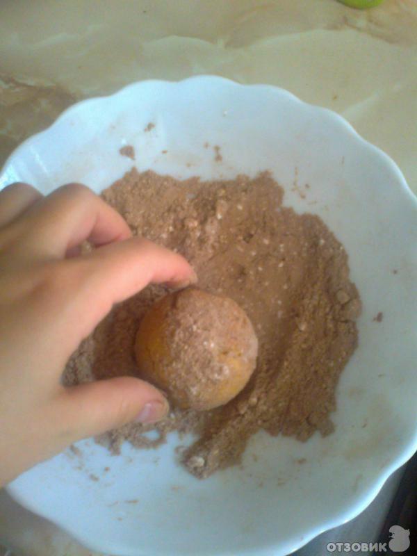 Рецепт печенья Вкусные шарики фото