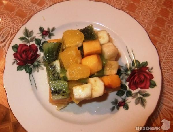 Рецепт фруктовый кубик -рубик фото