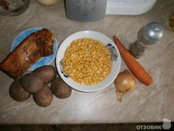 Рецепт Суп гороховый в мультиварке фото