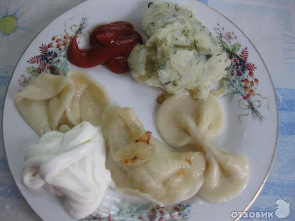 Рецепт Вареники с картошкой фото