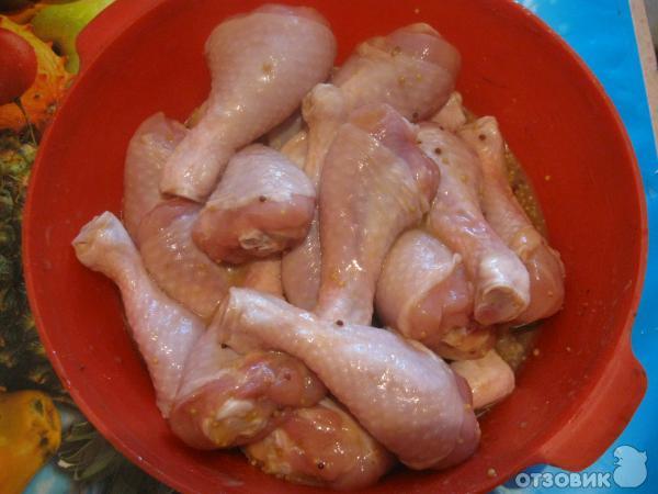 Рецепт Курица в медово-соевом соусе фото