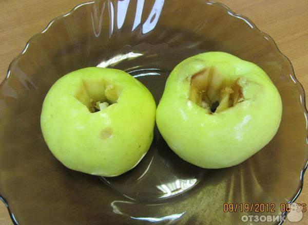 Как приготовить запечённые яблоки в микроволновке