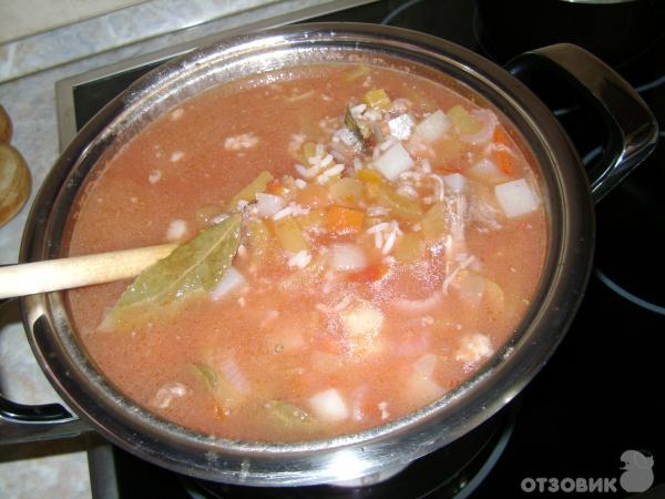 Рецепт Наваристый суп с тушенкой фото