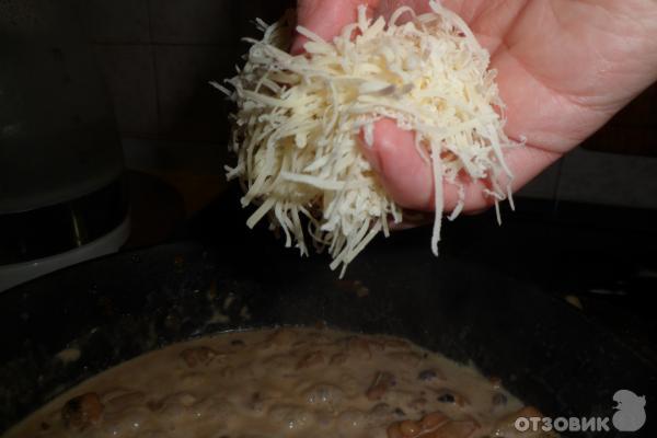 Рецепт Паста с морепродуктами в сливочном соусе фото