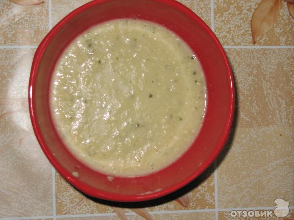 Рецепт Суп-пюре из кабачков в мультиварке фото