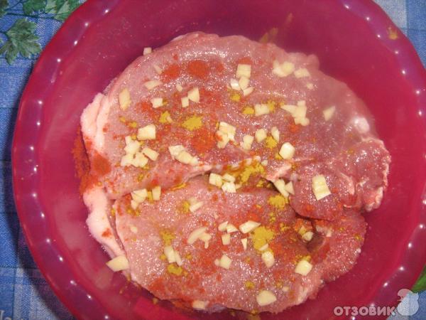 Рецепт Мясо в гранатовом соусе фото
