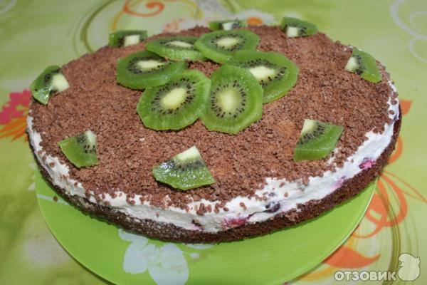 Рецепт торта Пьяная вишня фото
