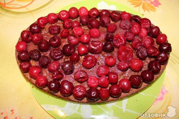 Рецепт торта Пьяная вишня фото
