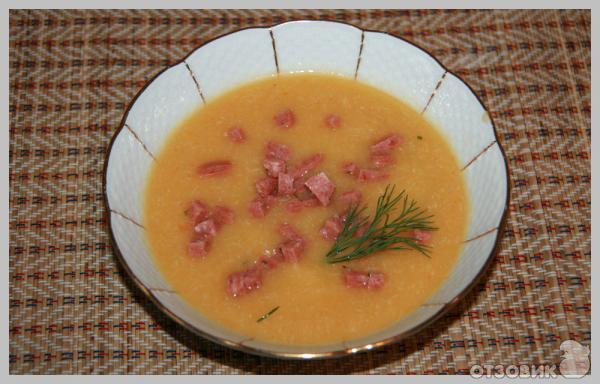 Рецепт Суп-пюре с сухариками фото