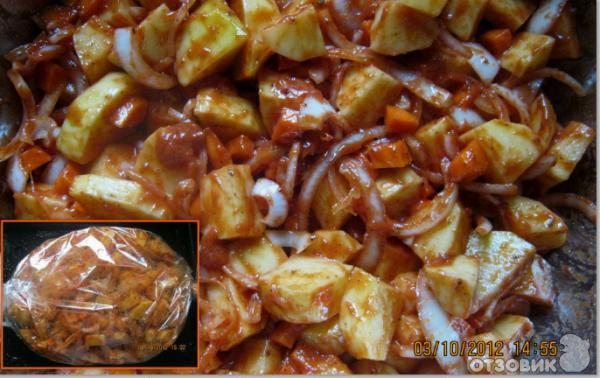 Картошка в рукаве в духовке рецепт с фото, как готовить картофель в рукаве на баштрен.рф