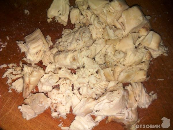 Рецепт салата Озорной цыпленок фото