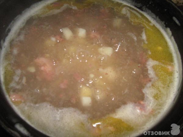Рецепт Суп с тушенкой фото