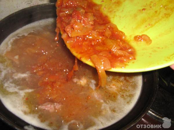 Рецепт Суп с тушенкой фото