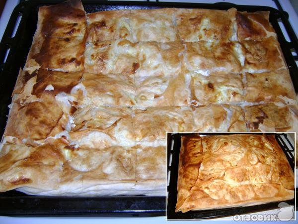 Рецепт Турецкий пирог с начинкой фото