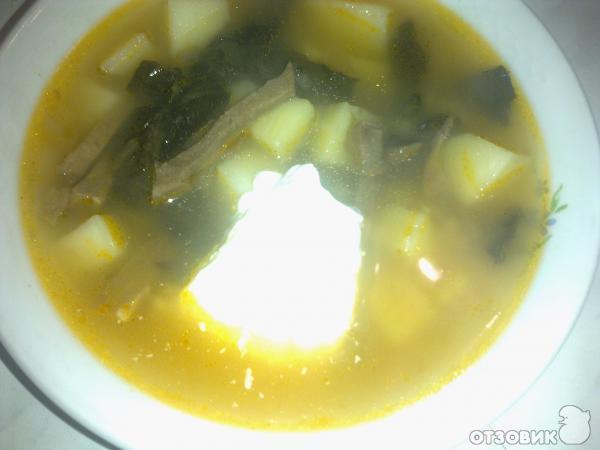 Рецепт Суп с языком и грибами фото