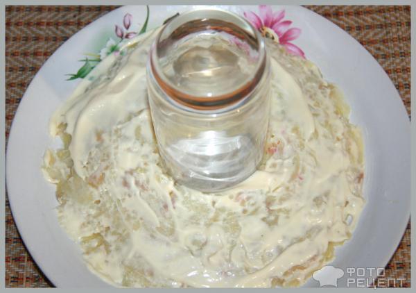 Рецепт салата Гранатовый браслет фото