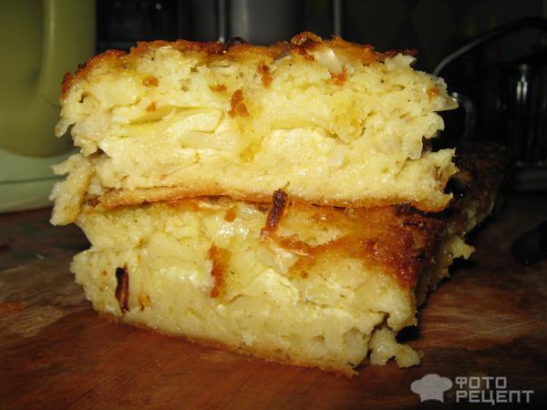 Рецепт манного пирога с капустой фото