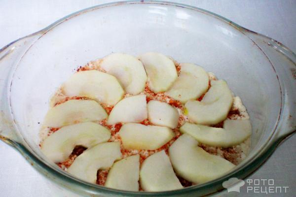 Рецепт Запеканка с яблоками фото