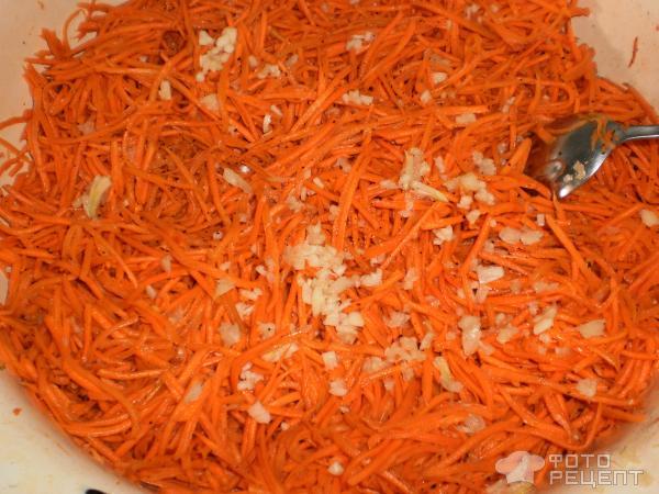 Рецепт Морковь по-корейски фото