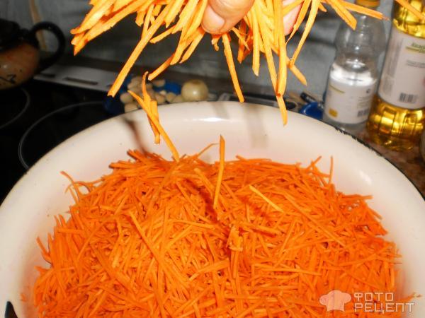 Рецепт Морковь по-корейски фото