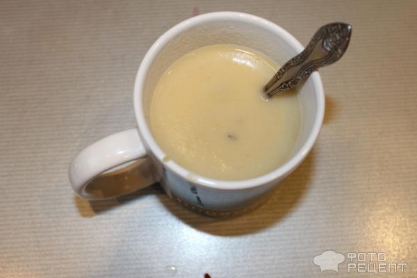 Рецепт Грибной суп-пюре с сухариками фото