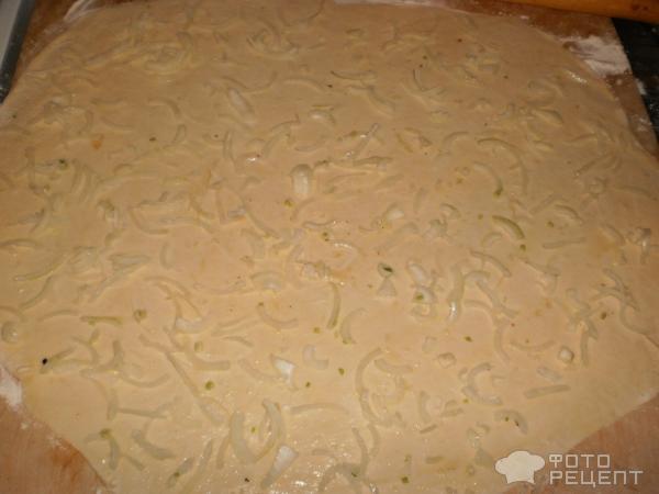 Рецепт Узбекские лепешки с луком слоеные фото