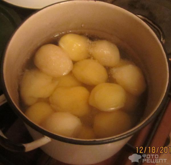Рецепт Биточки из картофельного пюре фото