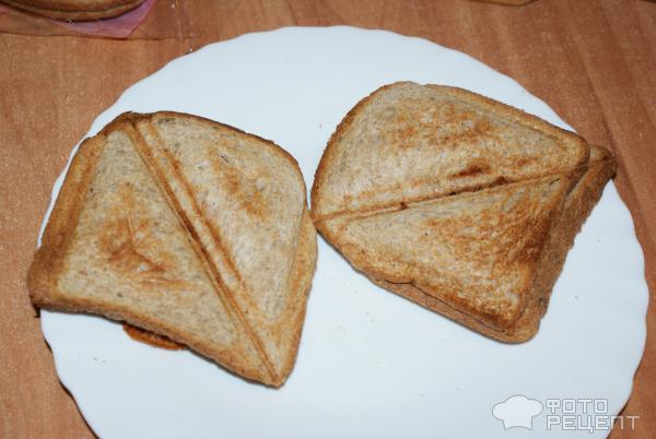 Рецепт Горячие бутерброды фото