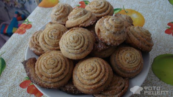 Рецепт сахарных булочек с маком фото