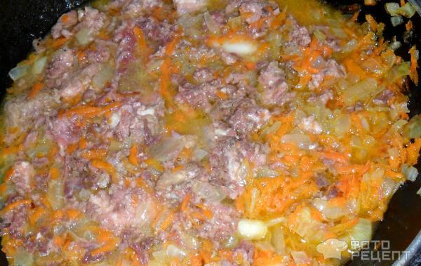 Рецепт Тушеный картофель с говядиной и помидорами фото