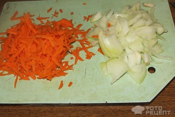 Рецепт: Тушеная капуста с картофелем и курицей - в мультиварке