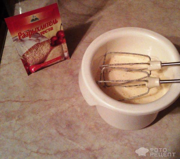 Рецепт Манники с лимонным кремом (курдом) фото